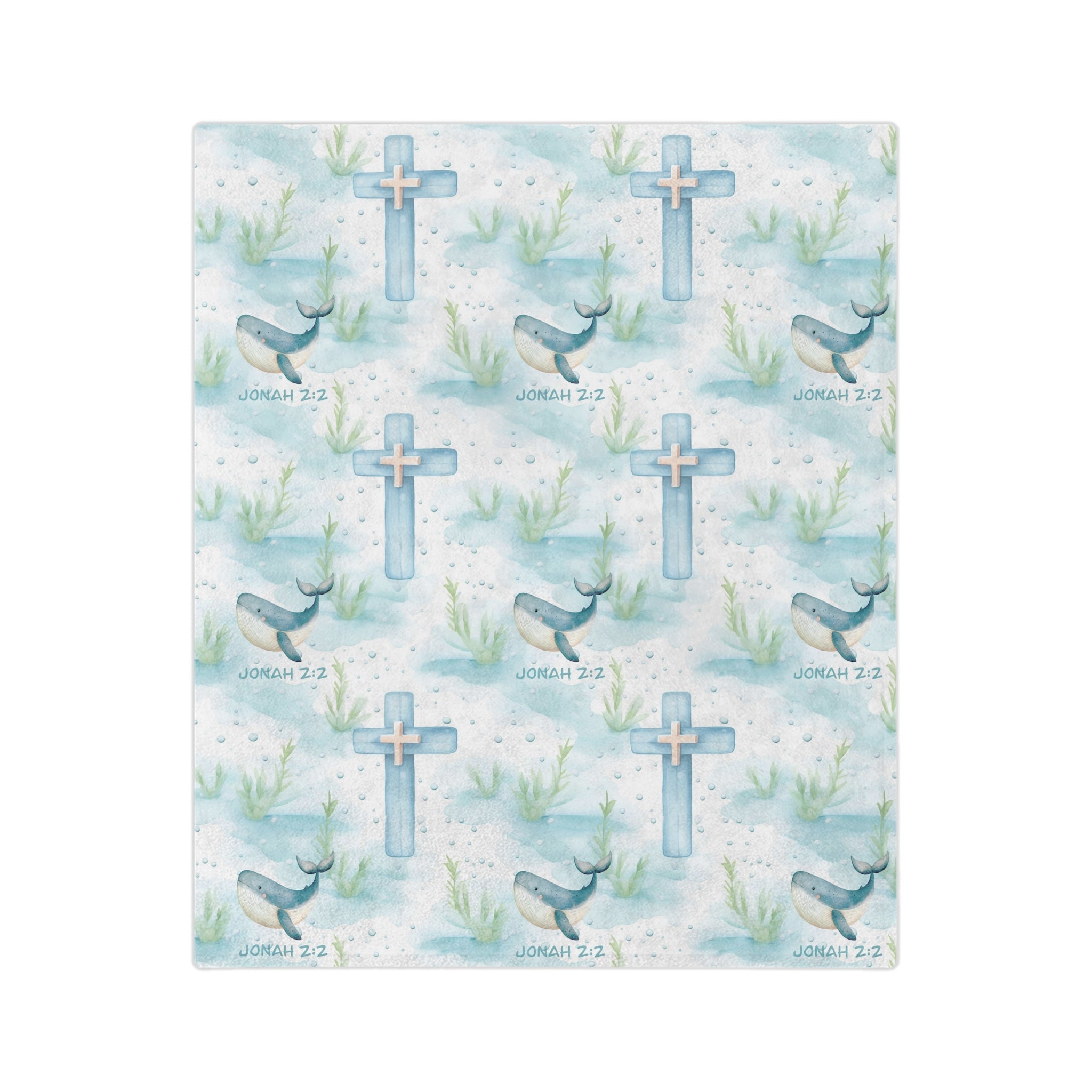Inspired Jonah 2:2 Fleece Blanket - Two & Gathered