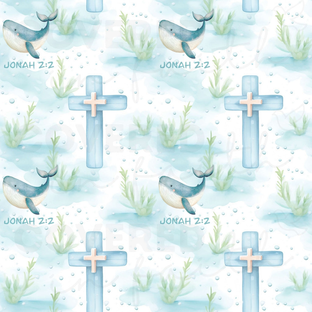 Inspired Jonah 2:2 Fleece Blanket - Two & Gathered