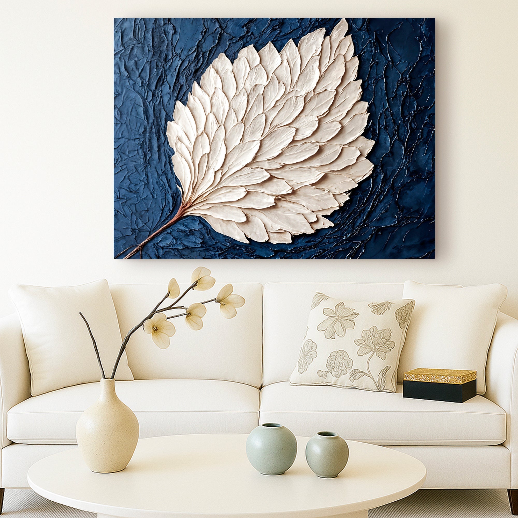 Ivory Bloom Wall Art - Two & Gathered