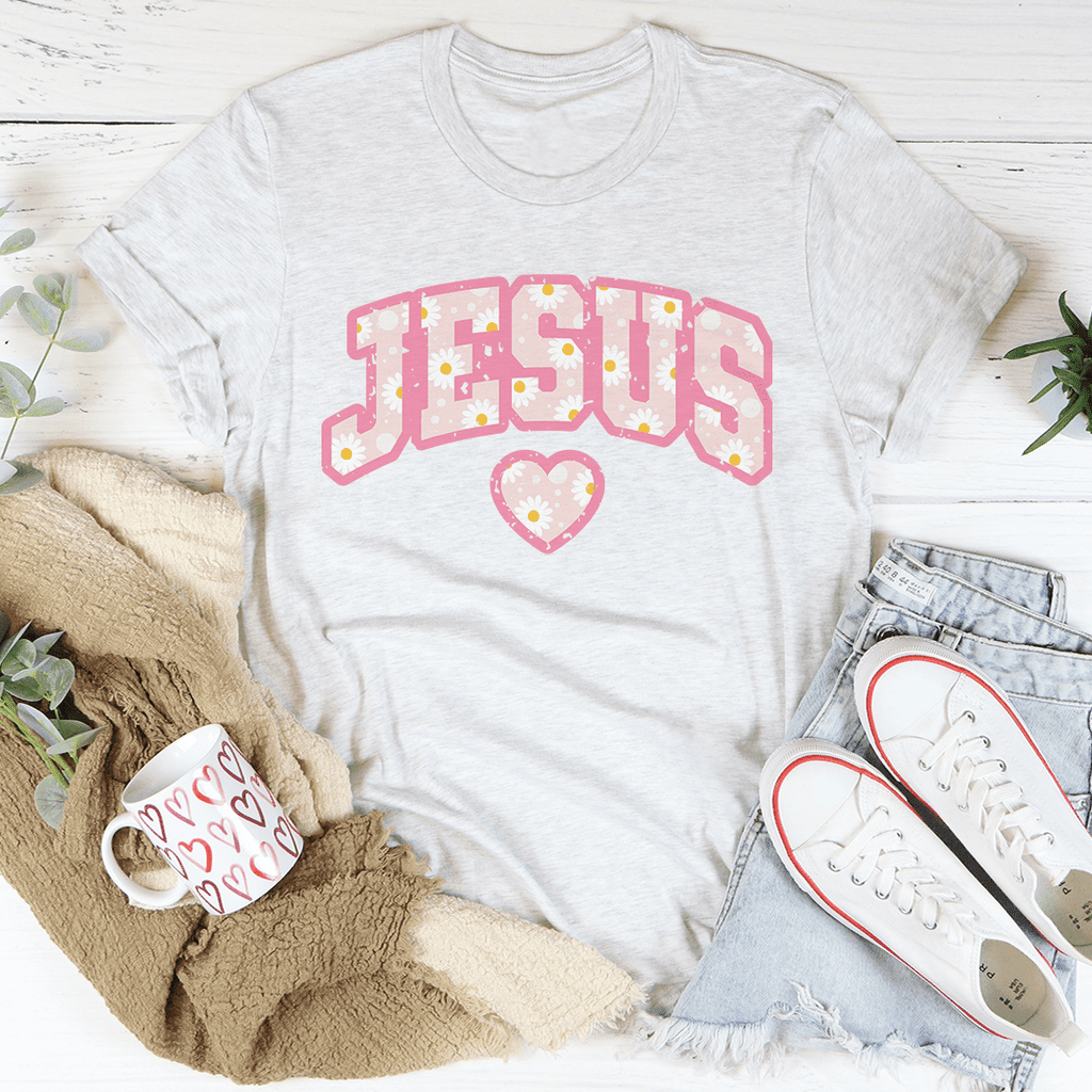 Jesus Floral T-Shirt - Two & Gathered