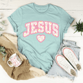 Jesus Floral T-Shirt - Two & Gathered