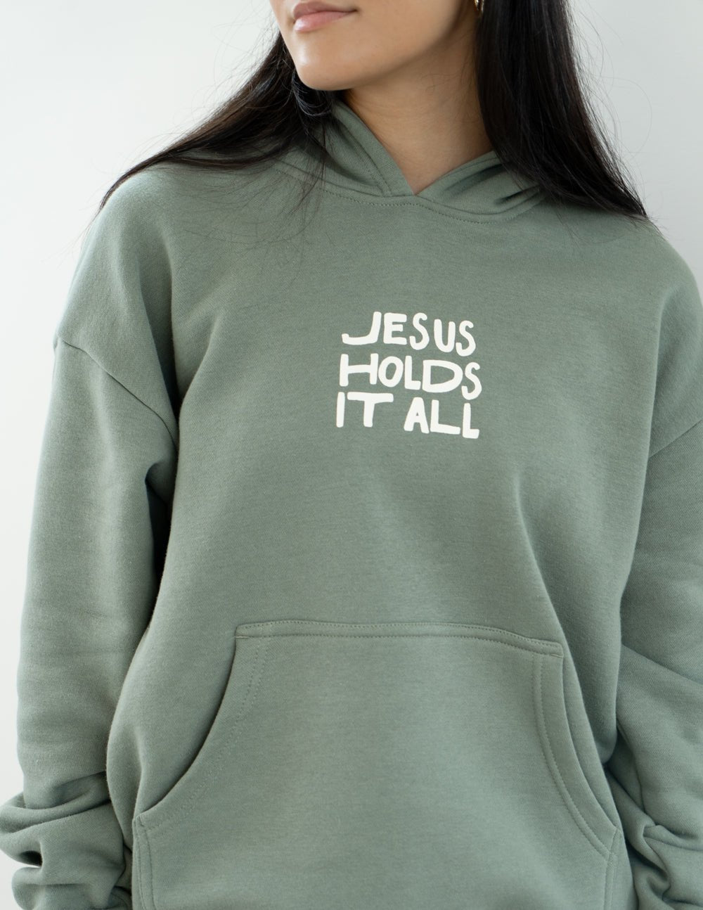 Jesus Holds It All Unisex Hoodie - Two & Gathered