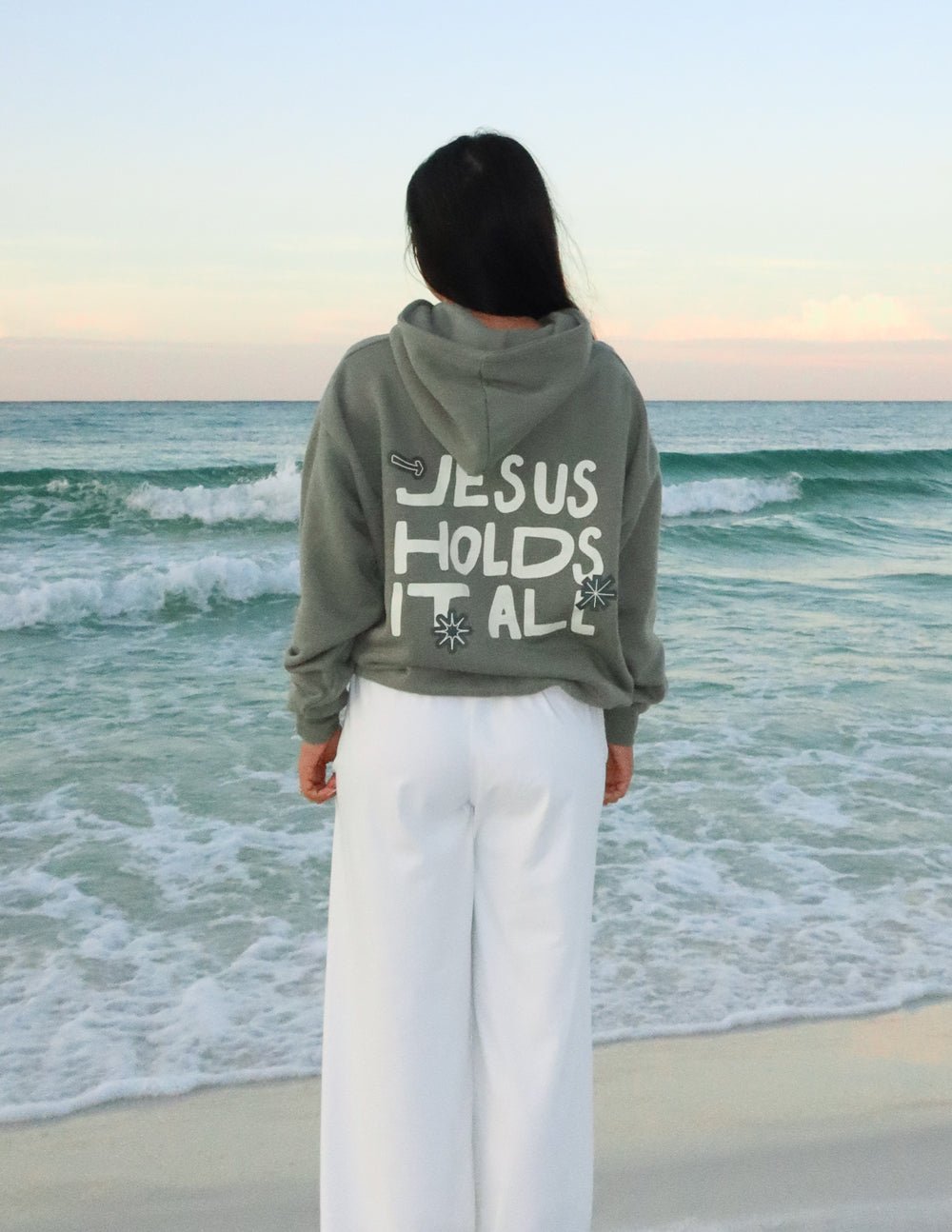 Jesus Holds It All Unisex Hoodie - Two & Gathered