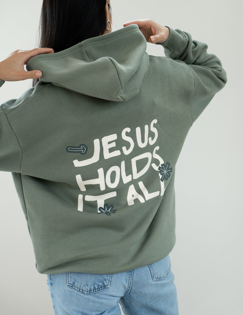 Jesus Holds It All Unisex Hoodie - Two & Gathered