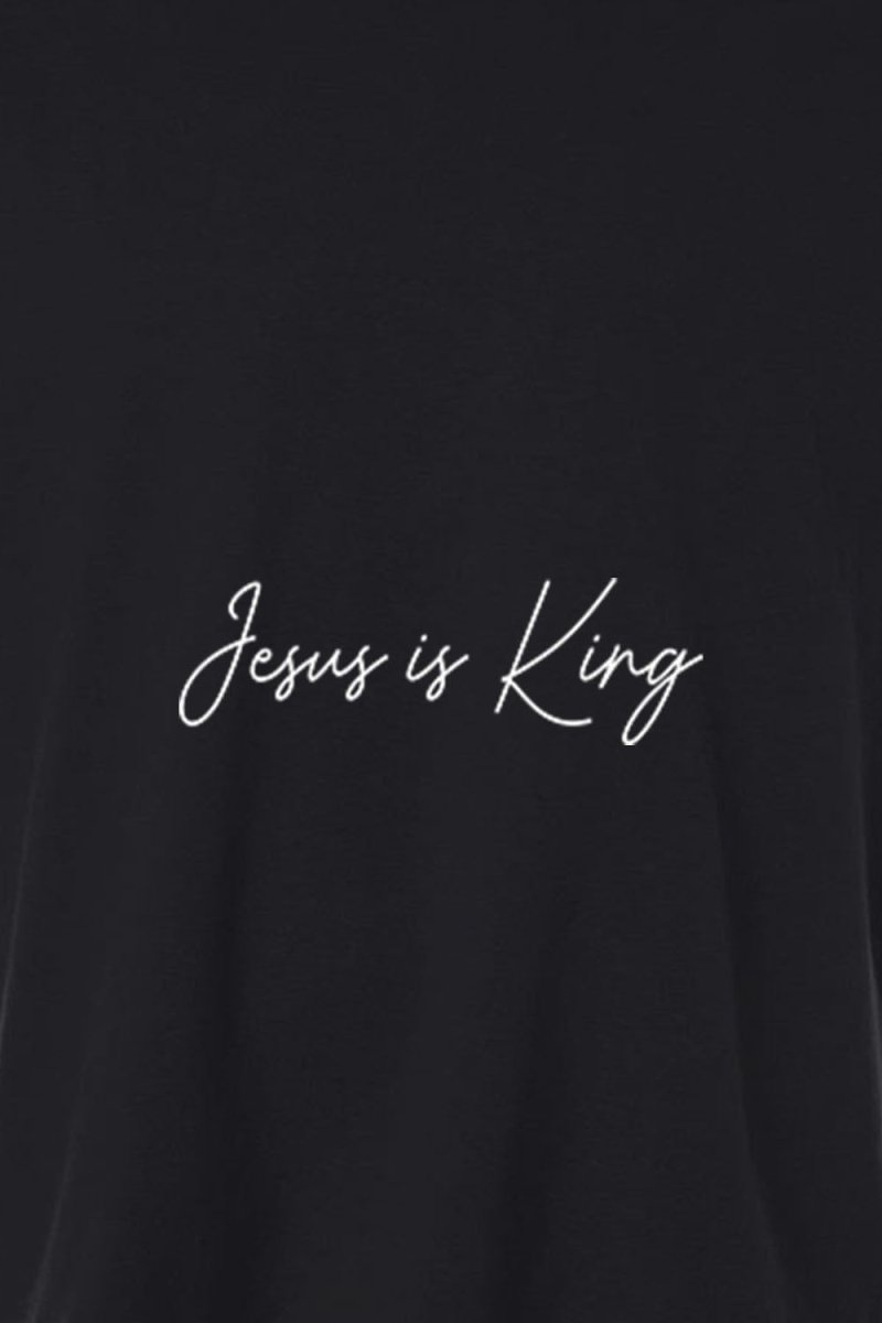 Jesus is King 1 Unisex Garment - Dyed Tee - Two & Gathered