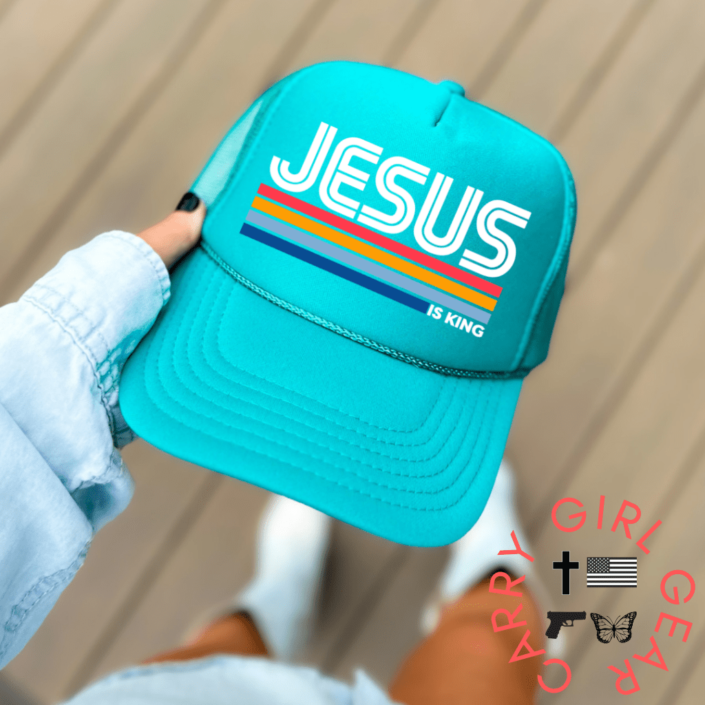 JESUS IS KING Trucker - Two & Gathered