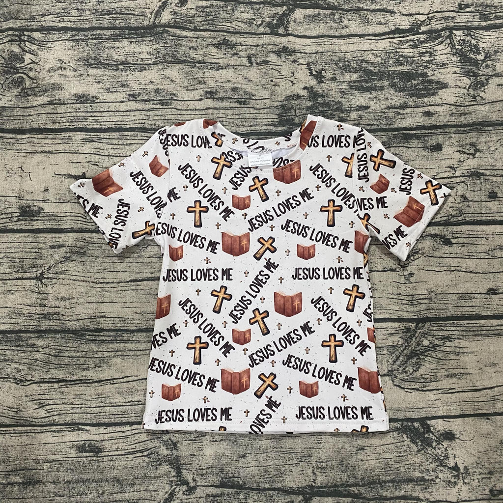 Jesus loves me Short Sleeve T shirt - Two & Gathered