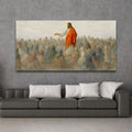 Jesus Speaking To Crowd Faith Wall Art III - Two & Gathered