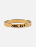 John 3:16 Ring - Two & Gathered