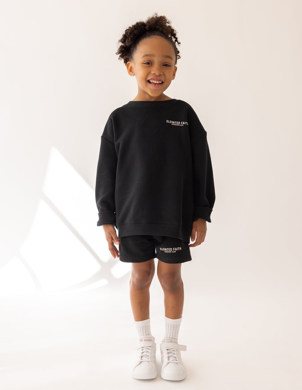 Kingdom Club Black Kids Short - Two & Gathered