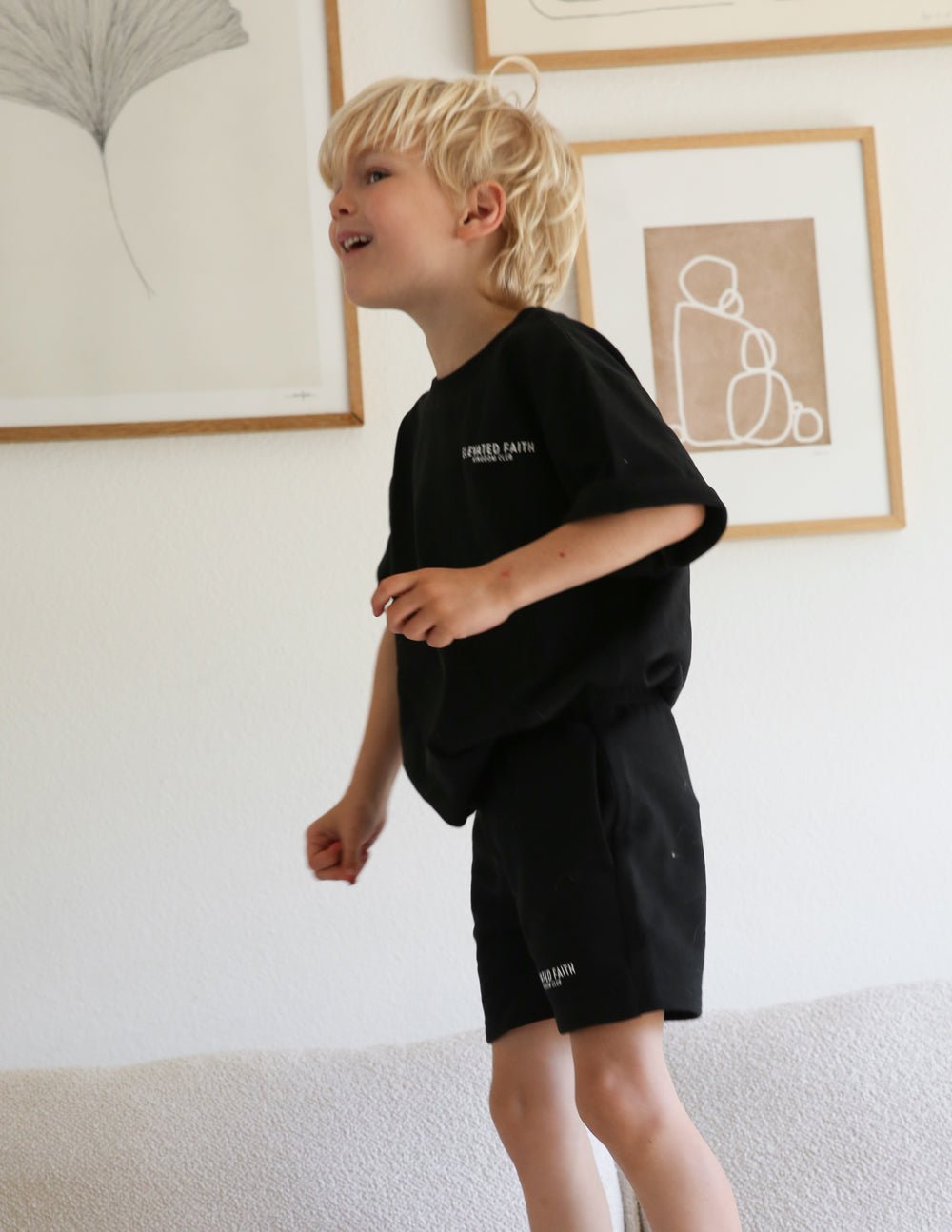 Kingdom Club Black Kids Tee - Two & Gathered