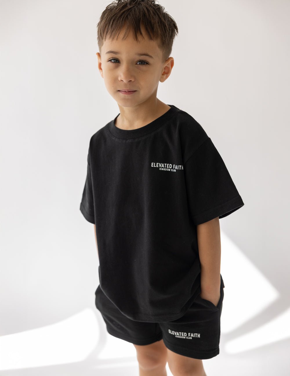 Kingdom Club Black Kids Tee - Two & Gathered