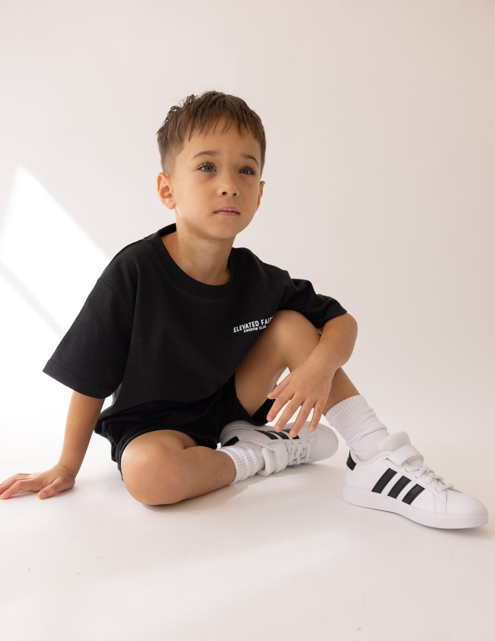 Kingdom Club Black Kids Tee - Two & Gathered