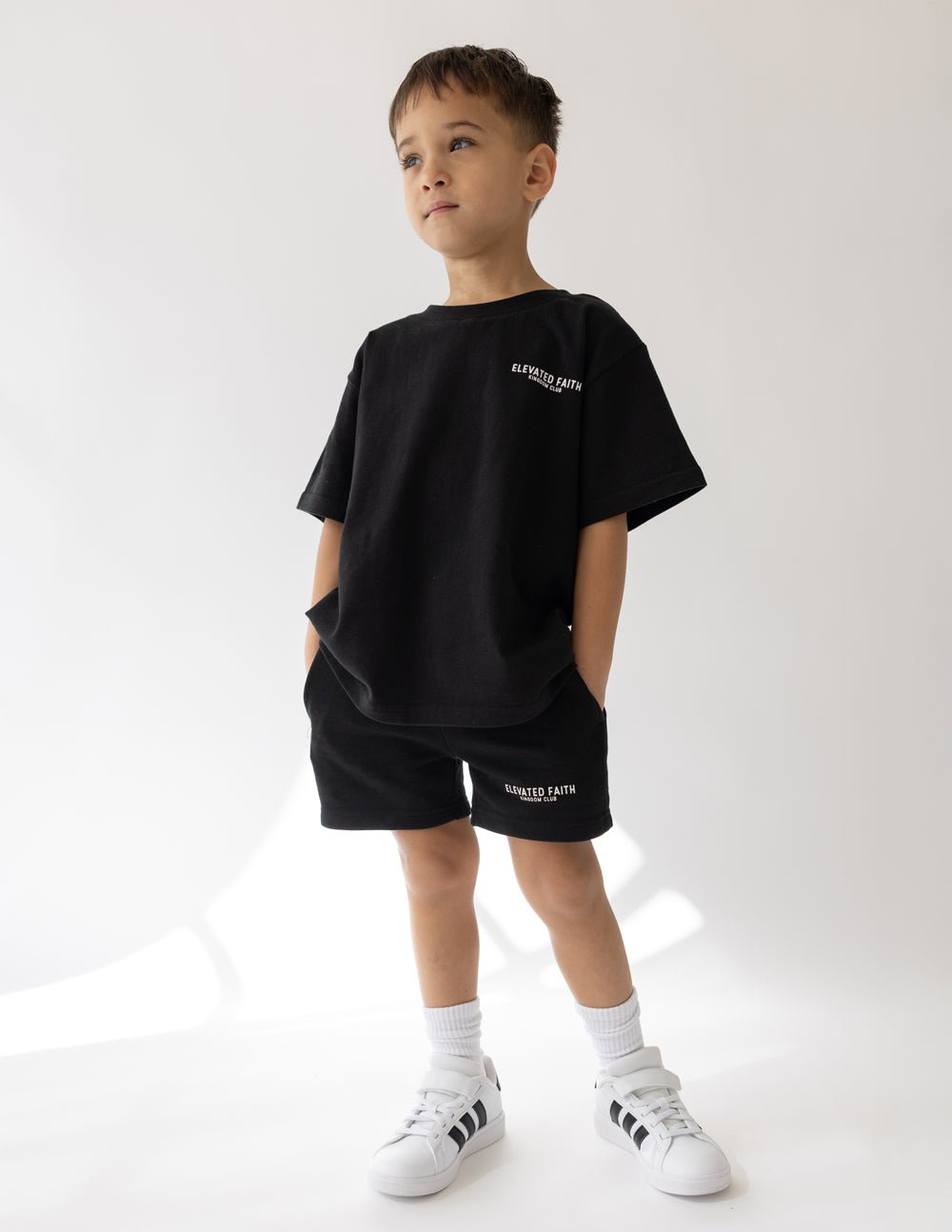 Kingdom Club Black Kids Tee - Two & Gathered