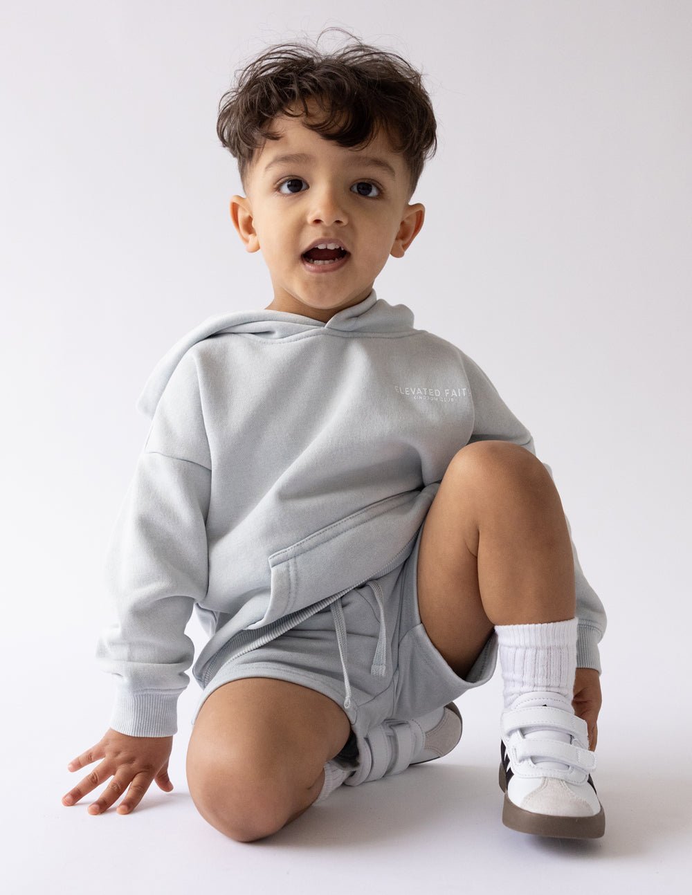 Kingdom Club Blue Kids Hoodie - Two & Gathered