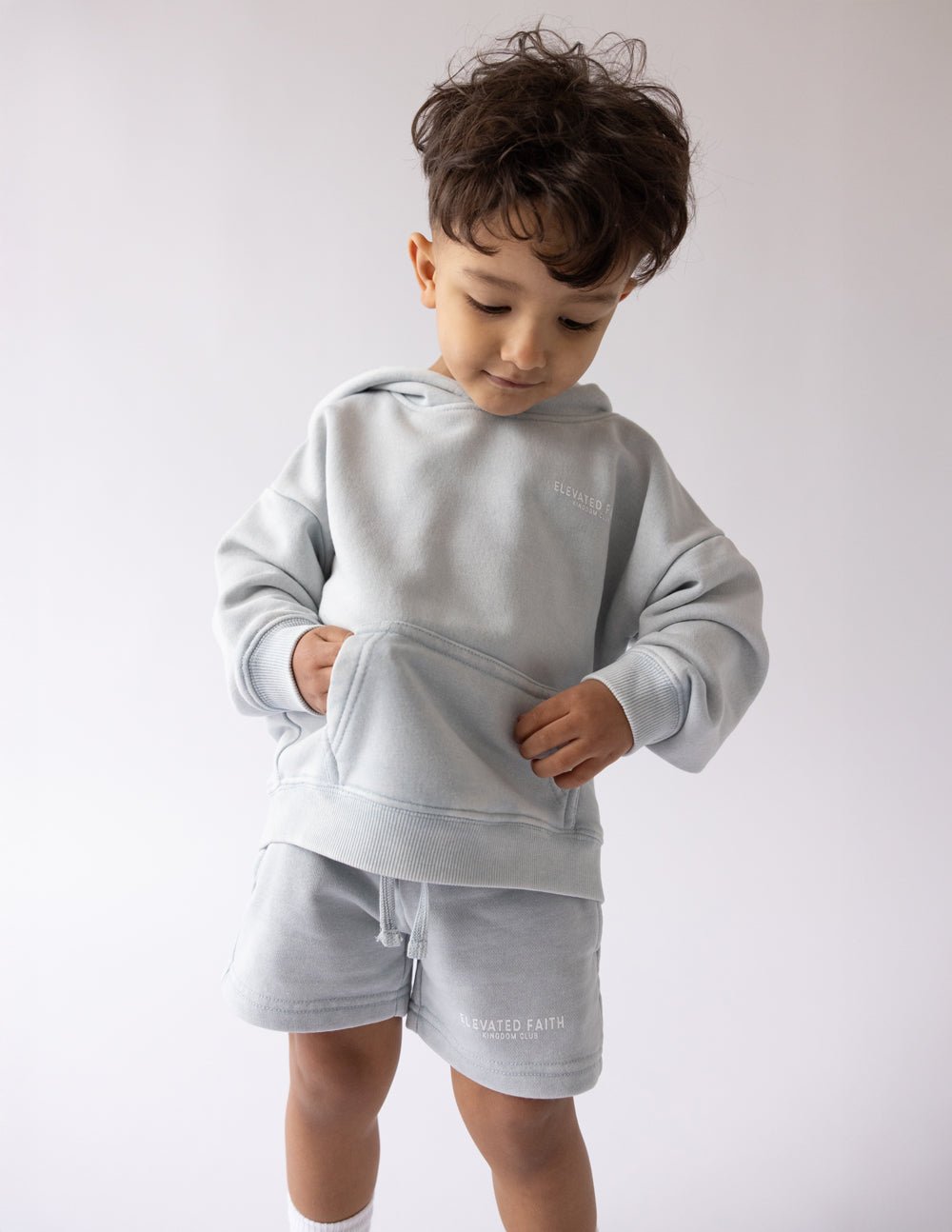 Kingdom Club Blue Kids Hoodie - Two & Gathered