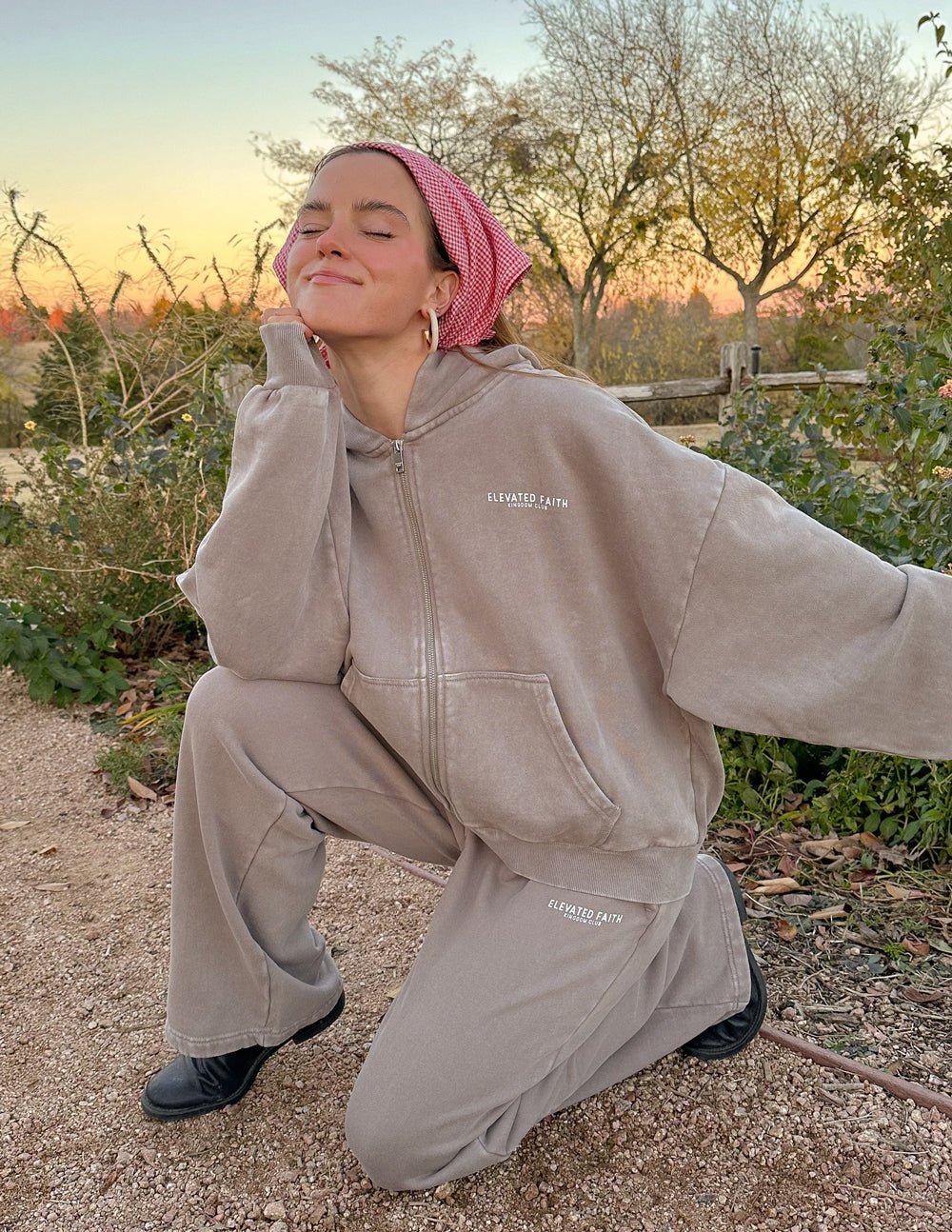 Kingdom Club Brown Full - Zip Hoodie - Two & Gathered