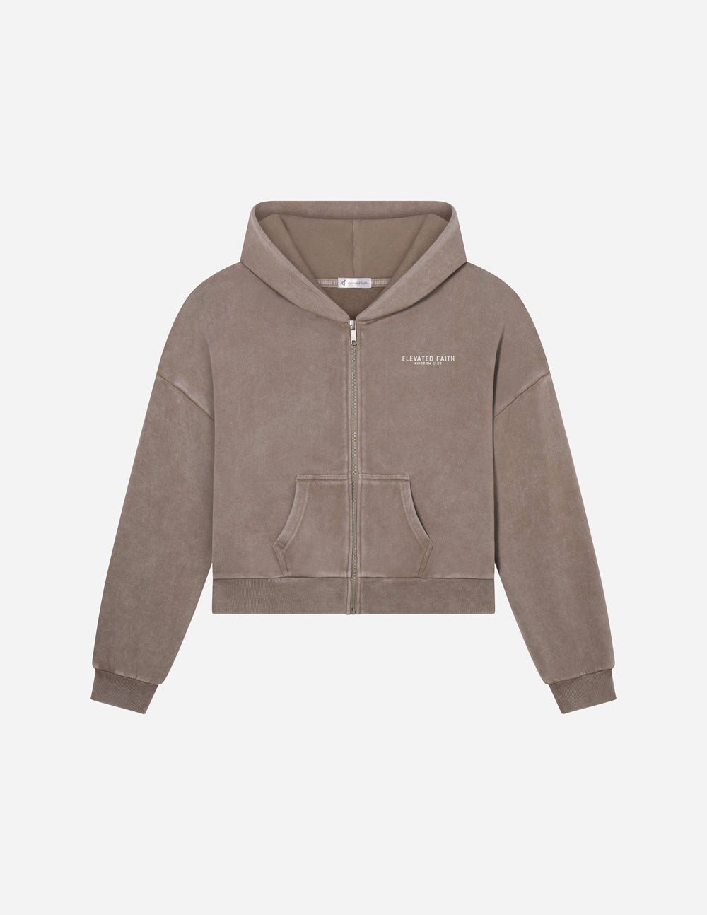 Kingdom Club Brown Full - Zip Hoodie - Two & Gathered