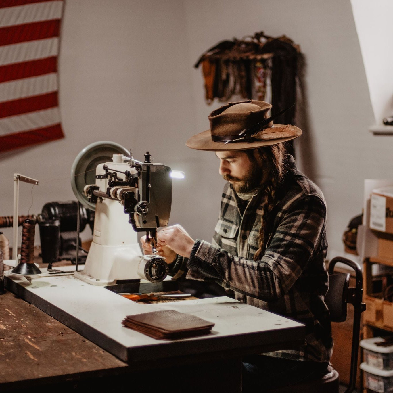 Leather Writer's Journal - USA Made - Two & Gathered