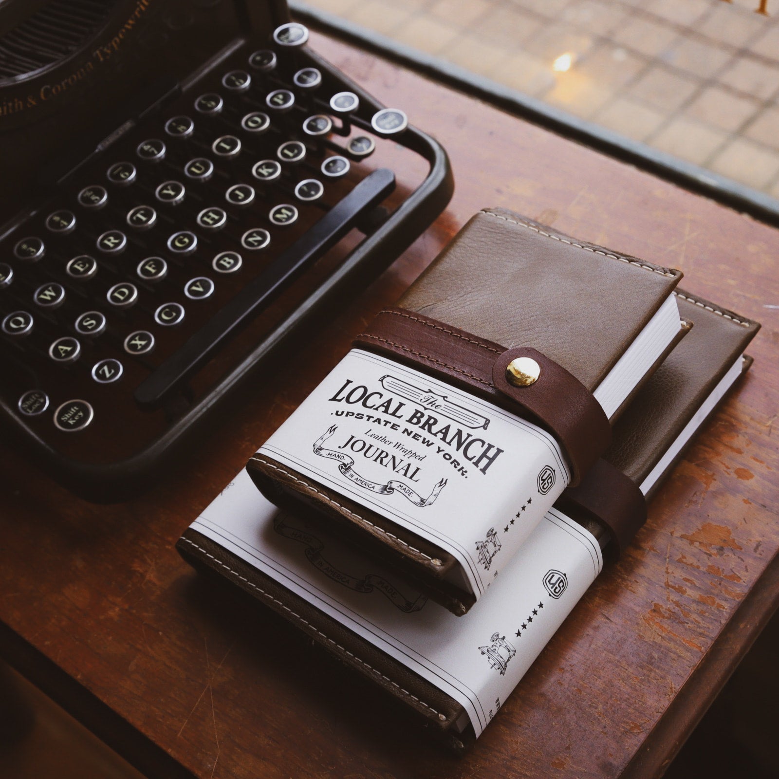 Leather Writer's Journal - USA Made - Two & Gathered