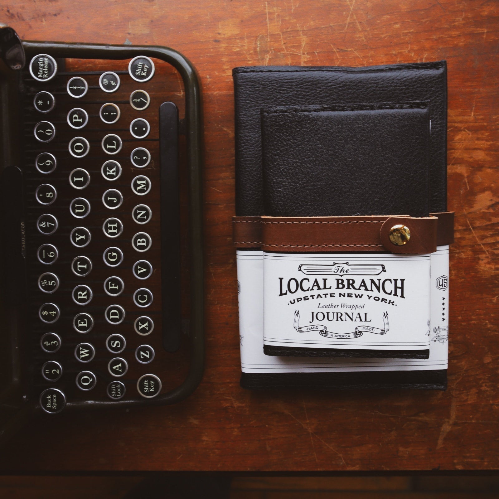 Leather Writer's Journal - USA Made - Two & Gathered
