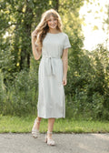 Lennox Classic Midi Dress - 46" - Two & Gathered
