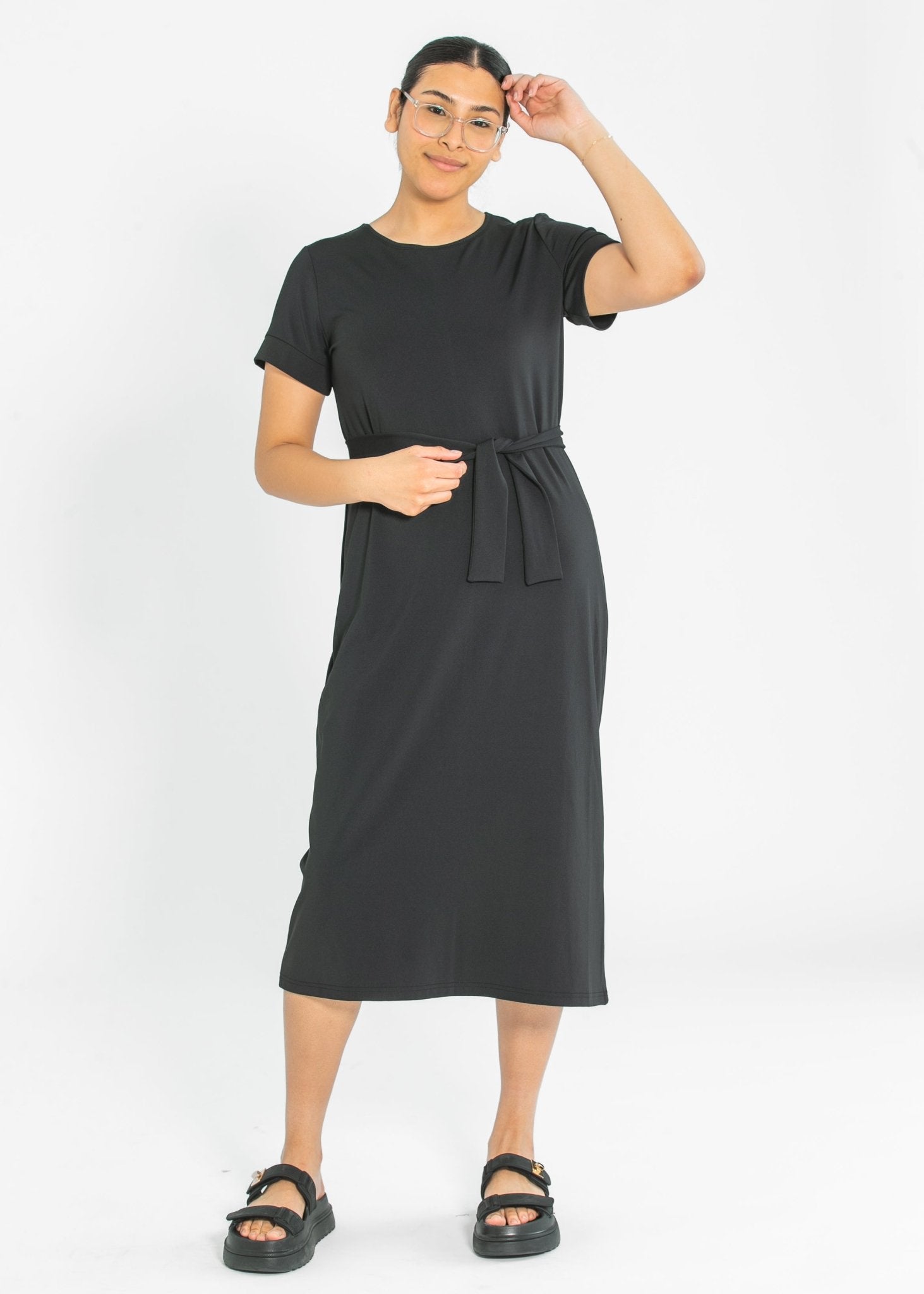 Lennox Classic Midi Dress - 46" - Two & Gathered