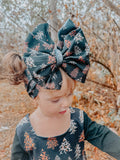 Leopard trees messy wrap - Two & Gathered