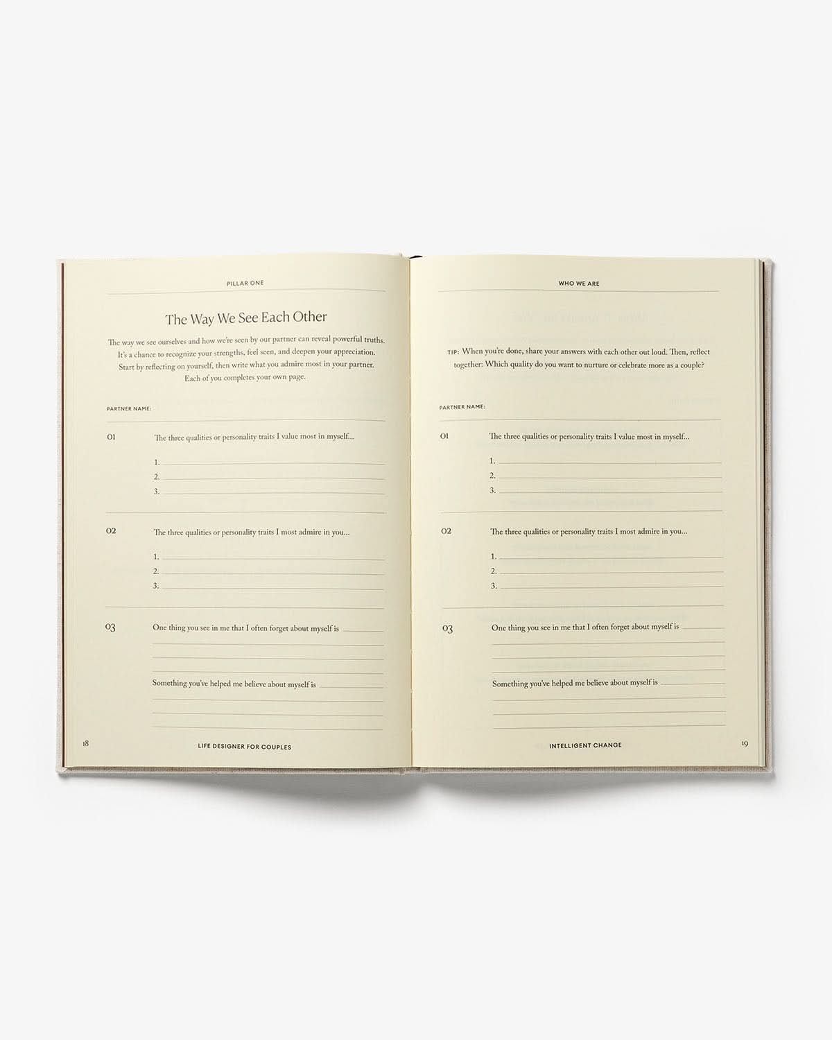 Life Designer Journal for Couples - Two & Gathered