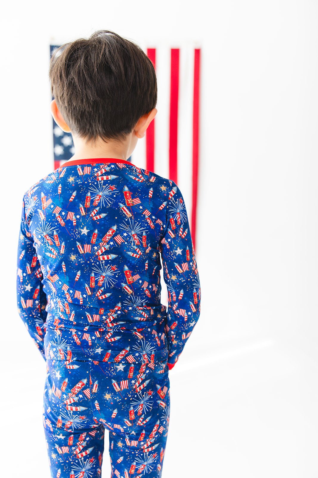 Little Firecracker Patriotic Firework Bamboo Set - Two & Gathered