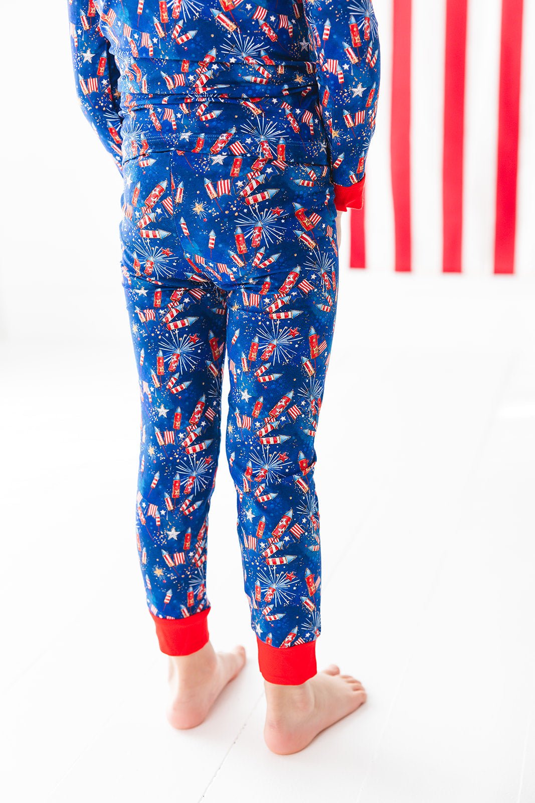 Little Firecracker Patriotic Firework Bamboo Set - Two & Gathered
