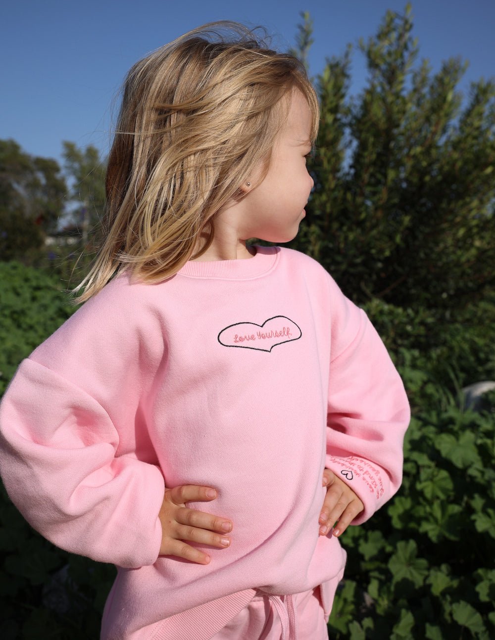 Love Yourself Kids Crewneck - Two & Gathered
