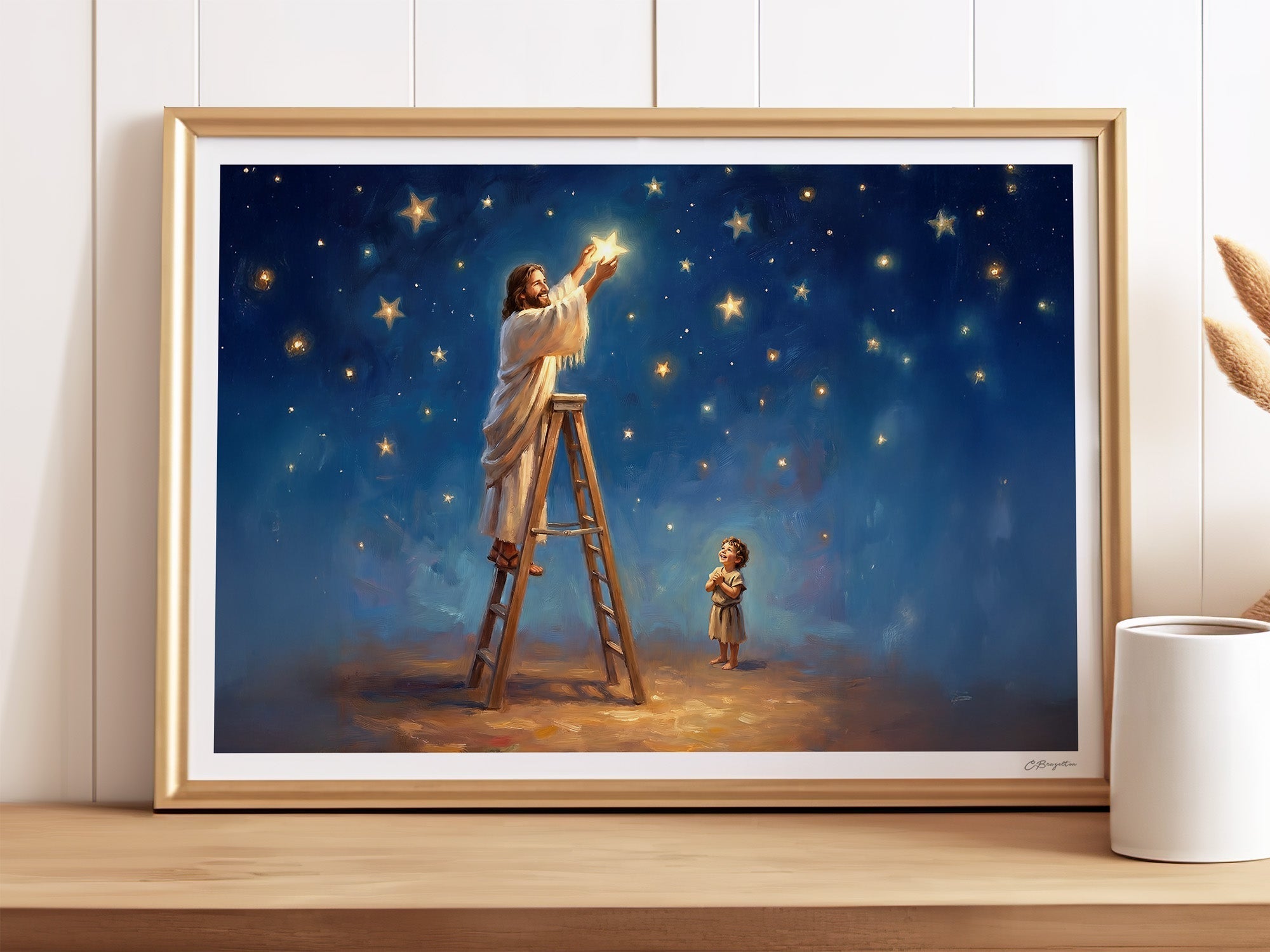 Made for You | Signed Handmade Art Print - Two & Gathered