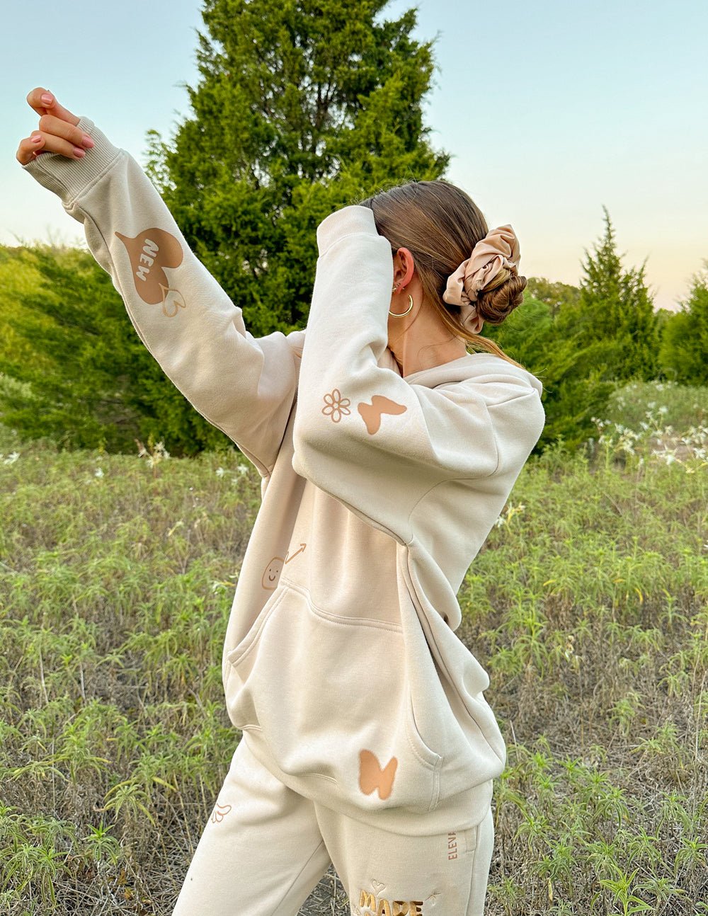 Made New Cream Unisex Hoodie - Two & Gathered
