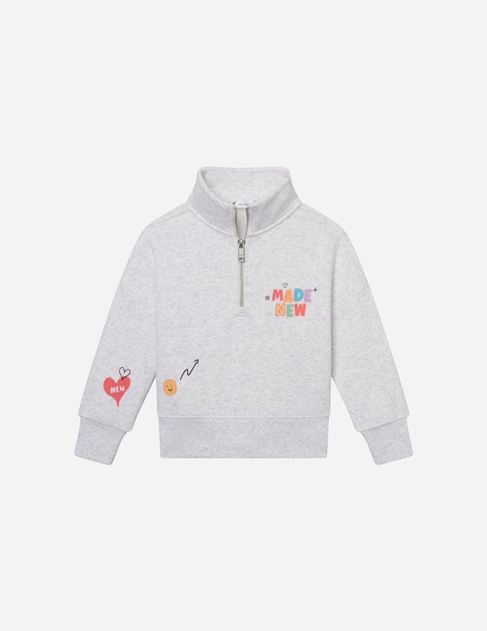 Made New Kids Half - Zip - Two & Gathered