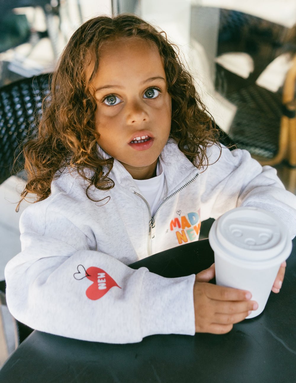 Made New Kids Half - Zip - Two & Gathered