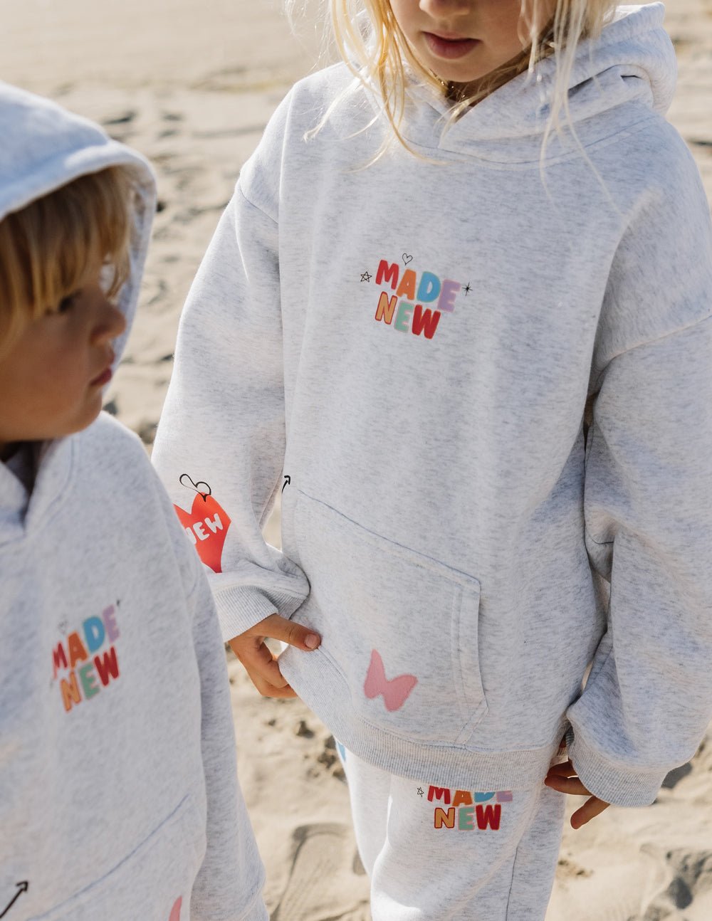 Made New Kids Hoodie - Two & Gathered