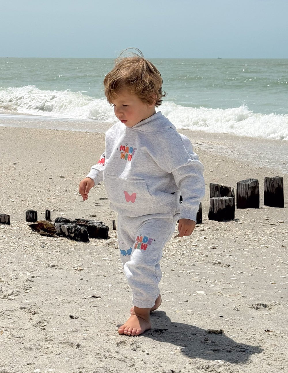 Made New Kids Hoodie - Two & Gathered