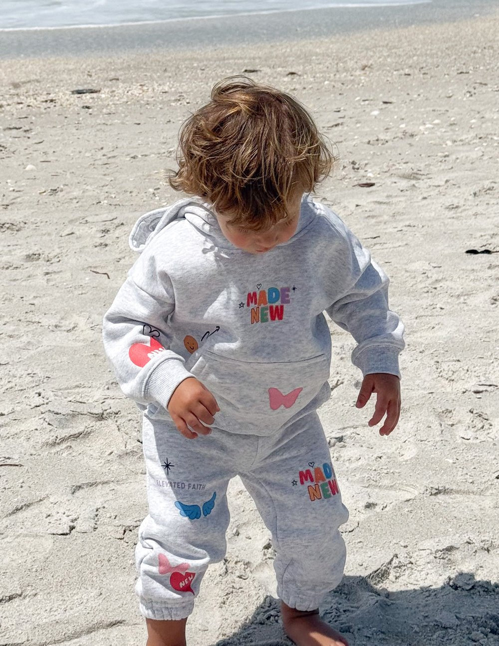 Made New Kids Hoodie - Two & Gathered
