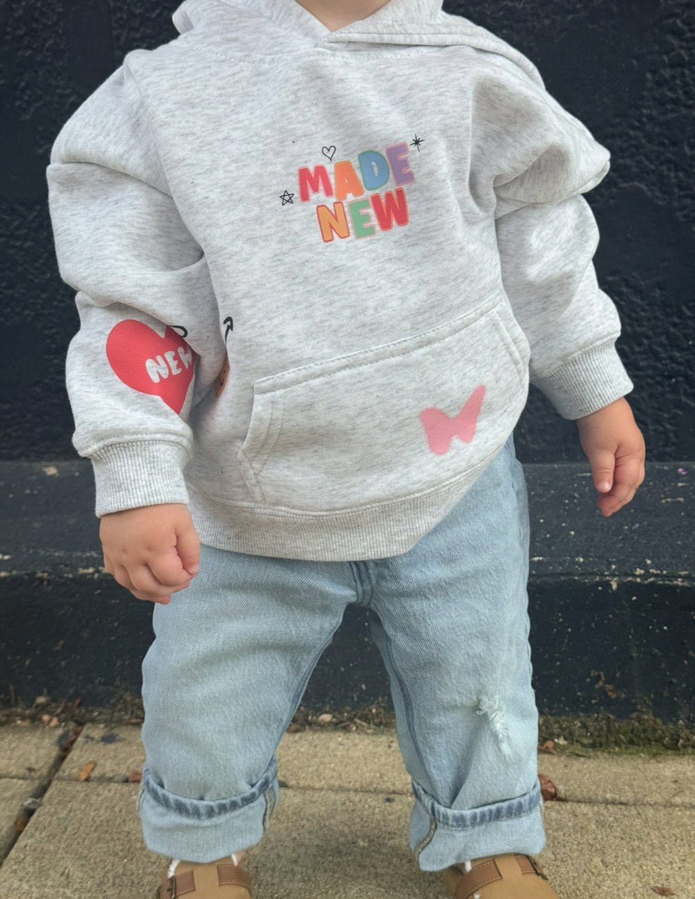 Made New Kids Hoodie - Two & Gathered