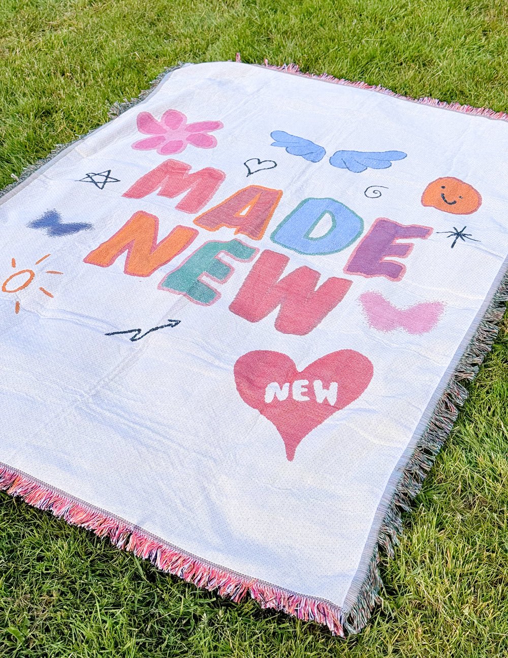 Made New Throw Blanket - Two & Gathered