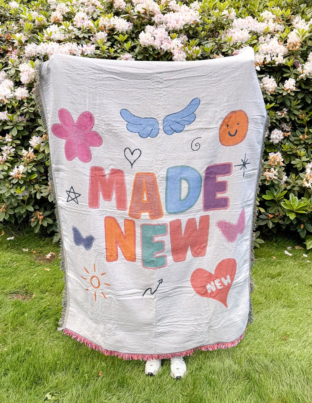 Made New Throw Blanket - Two & Gathered
