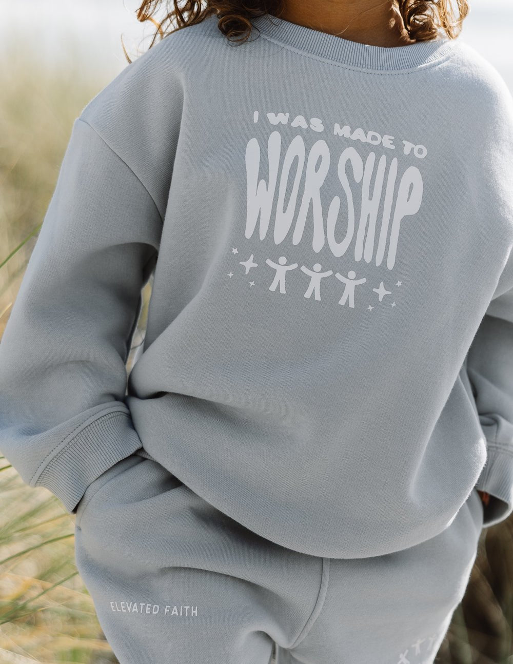 Made To Worship Kids Crewneck - Two & Gathered