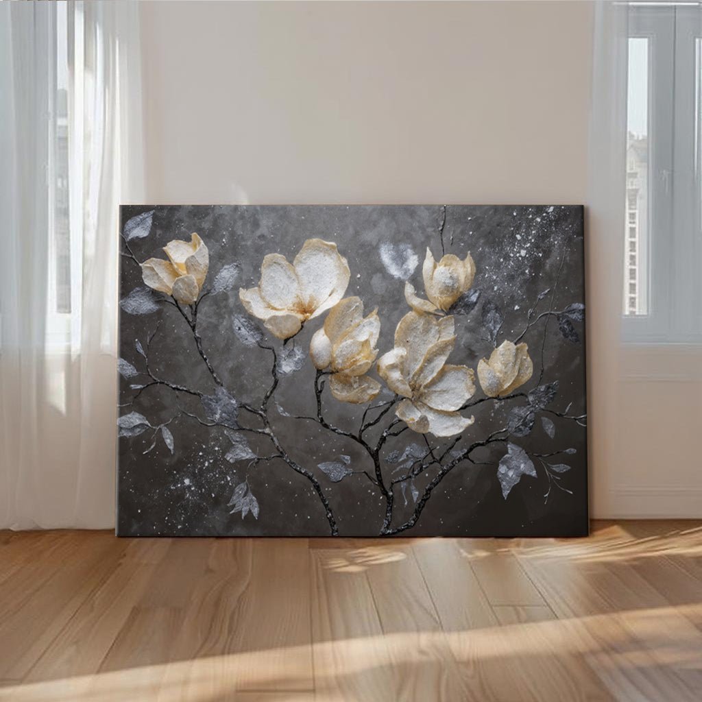 Midnight Magnolias Wall Art - Two & Gathered