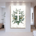 Minimalist Cross Faith Wall Art II - Two & Gathered