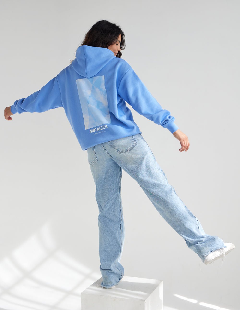 Miracles Blue Unisex Hoodie - Two & Gathered