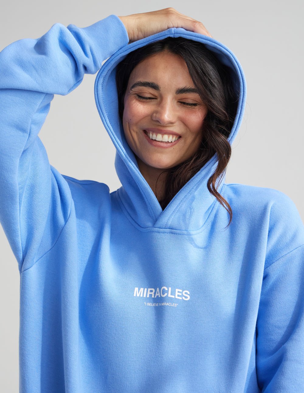 Miracles Blue Unisex Hoodie - Two & Gathered
