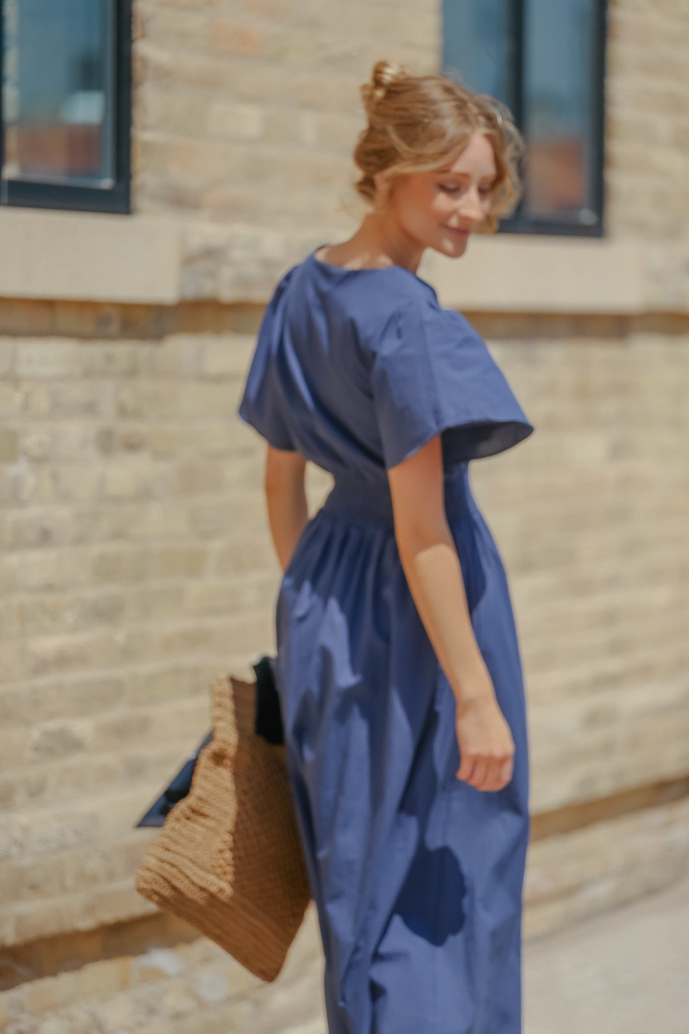 Montie Flutter Sleeve Maxi Dress - Two & Gathered