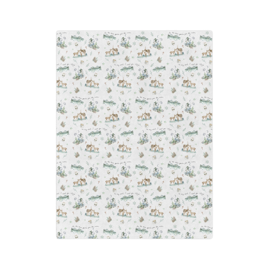 My Soul Longs Minky Blanket - Two & Gathered