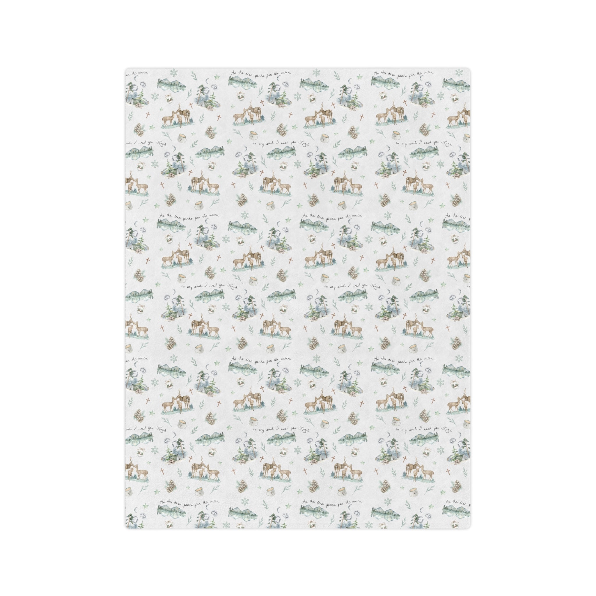 My Soul Longs Minky Blanket - Two & Gathered